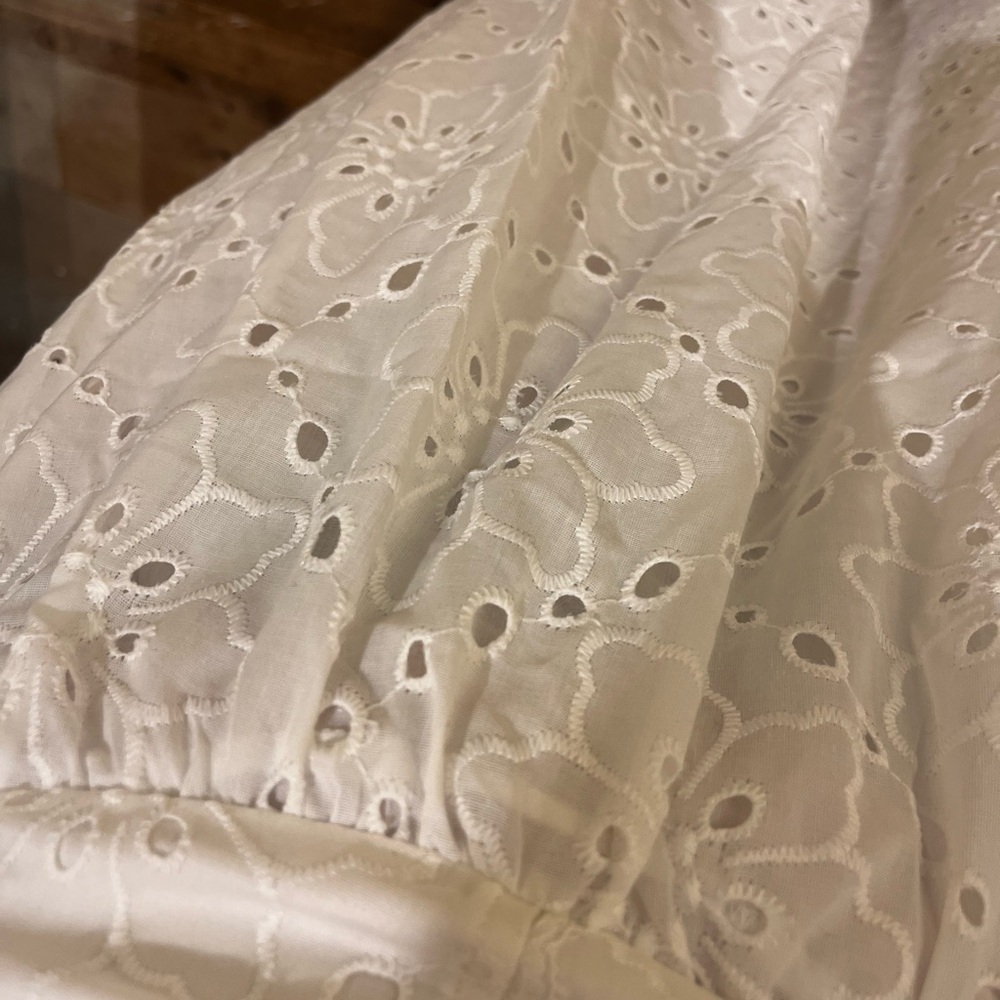 Reformation White Eyelet Maxi Dress - Picture 7 of 7